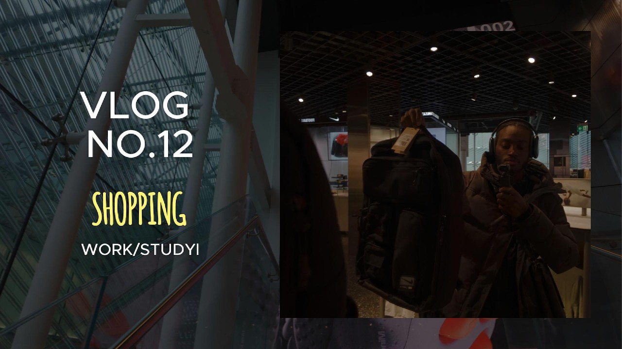 VLOG No.12 | SHOPPING, STUDY, PLANNING.