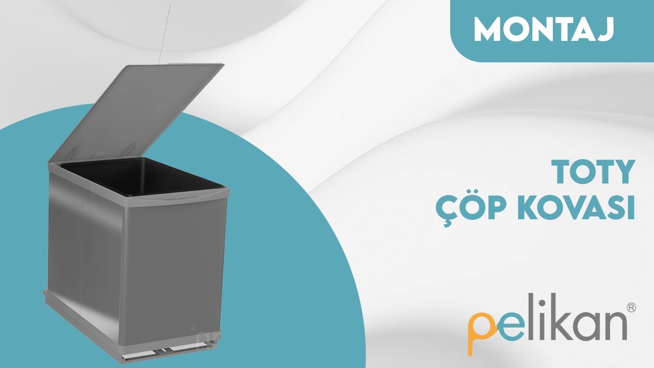 Toty Çöp Kovası - 3K Pelikan