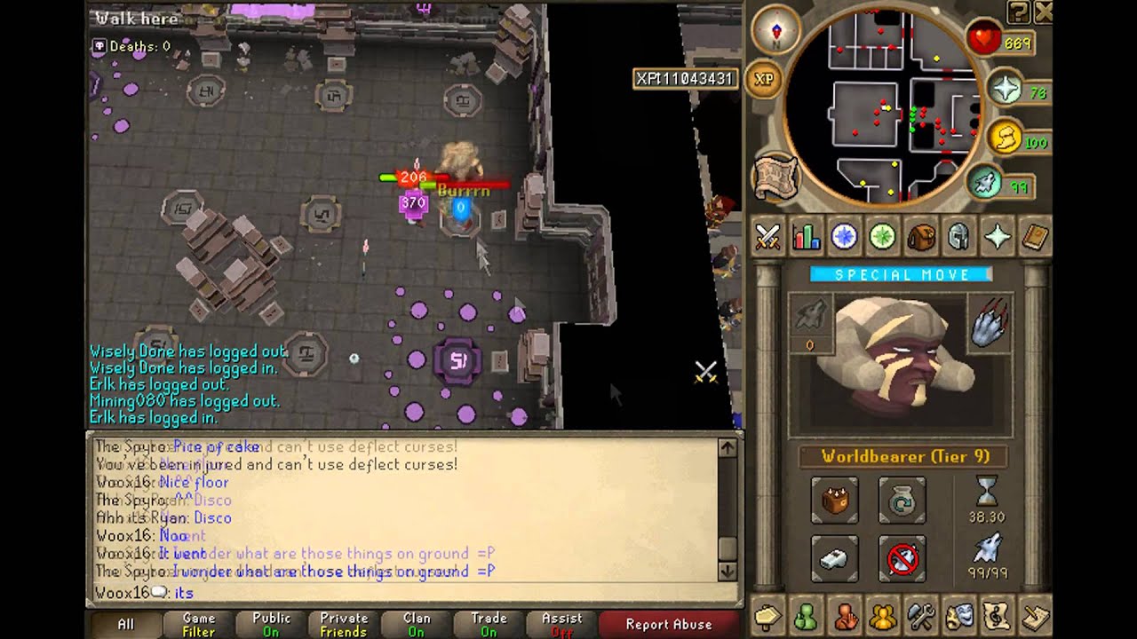 Soloing Gravecreeper Level 643 (old)