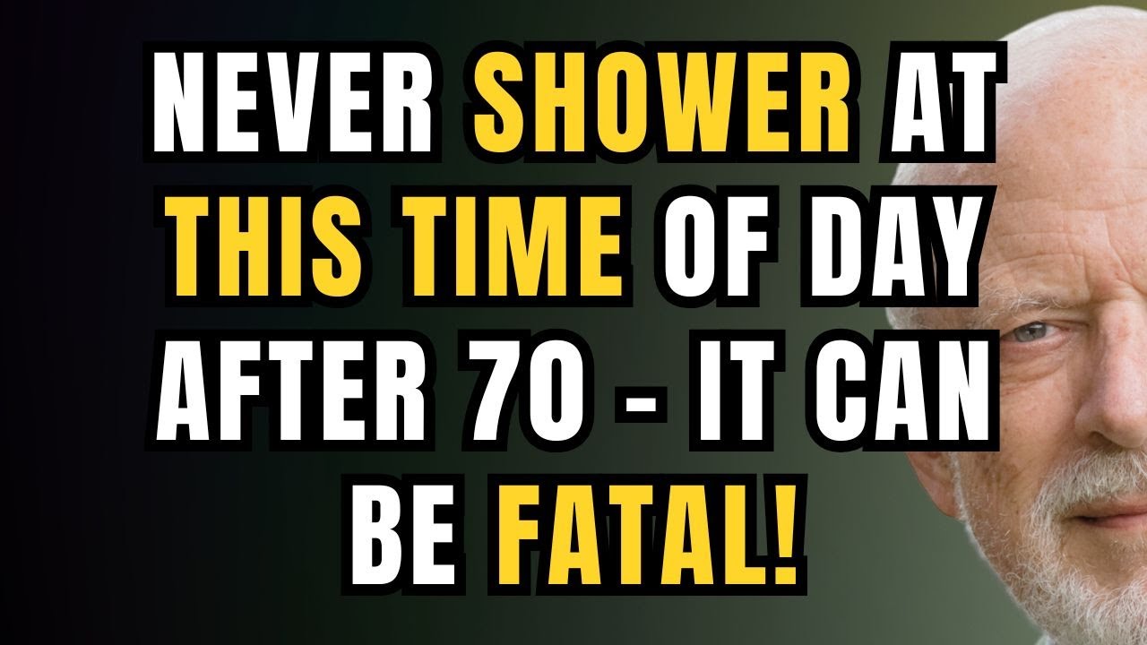 The Most Dangerous Time of Day for Seniors to Take Showers - A 70-Year-Old Died This Way!