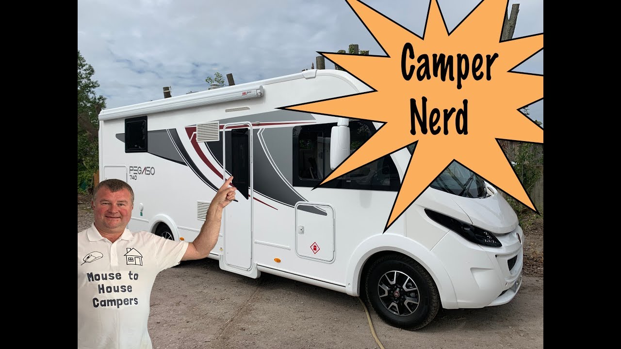 2017 ROLLER TEAM PEGASO 740 REVIEW BY CAMPER NERD 🚐 ANTONY VALENTINE 🕺