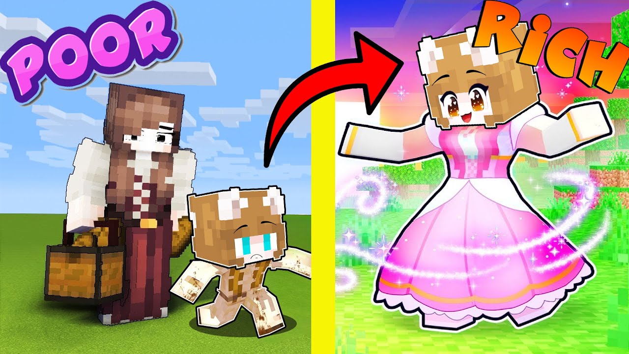 From POOR TO RICH Minecraft Story