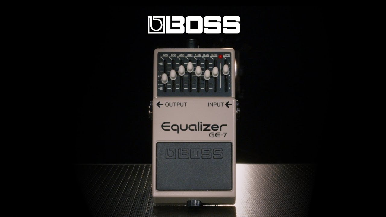 Boss GE-7 Equalizer Pedal | Gear4music demo