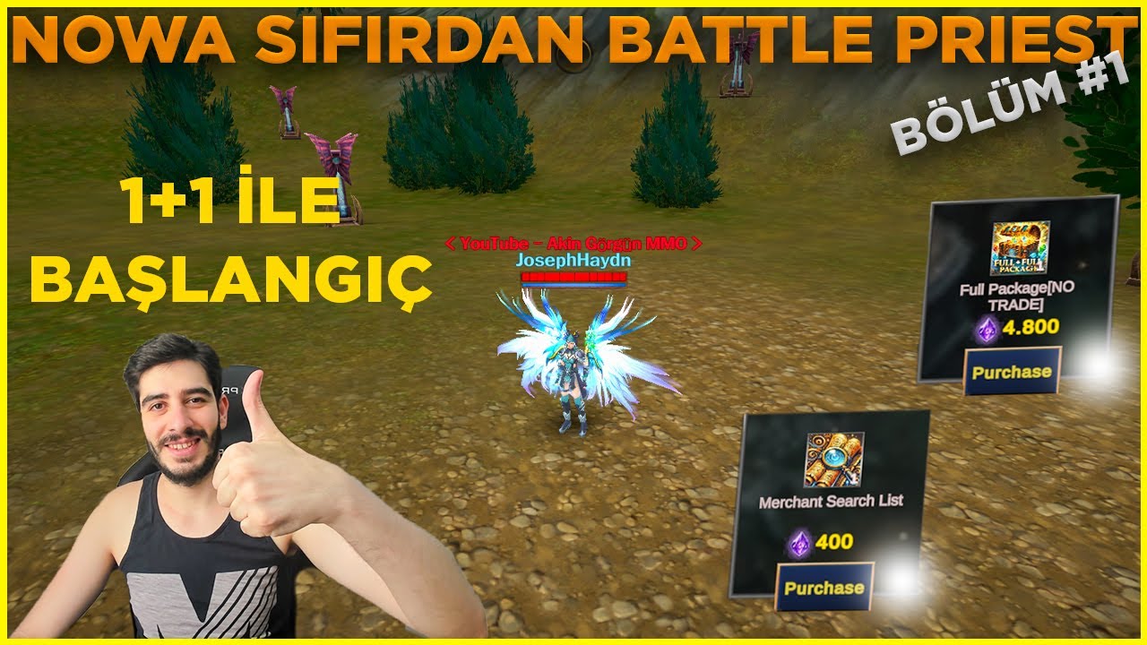 Nowa Sıfırdan Battle Priest #1 | Ufaktan Farm Atmaya Başladık!