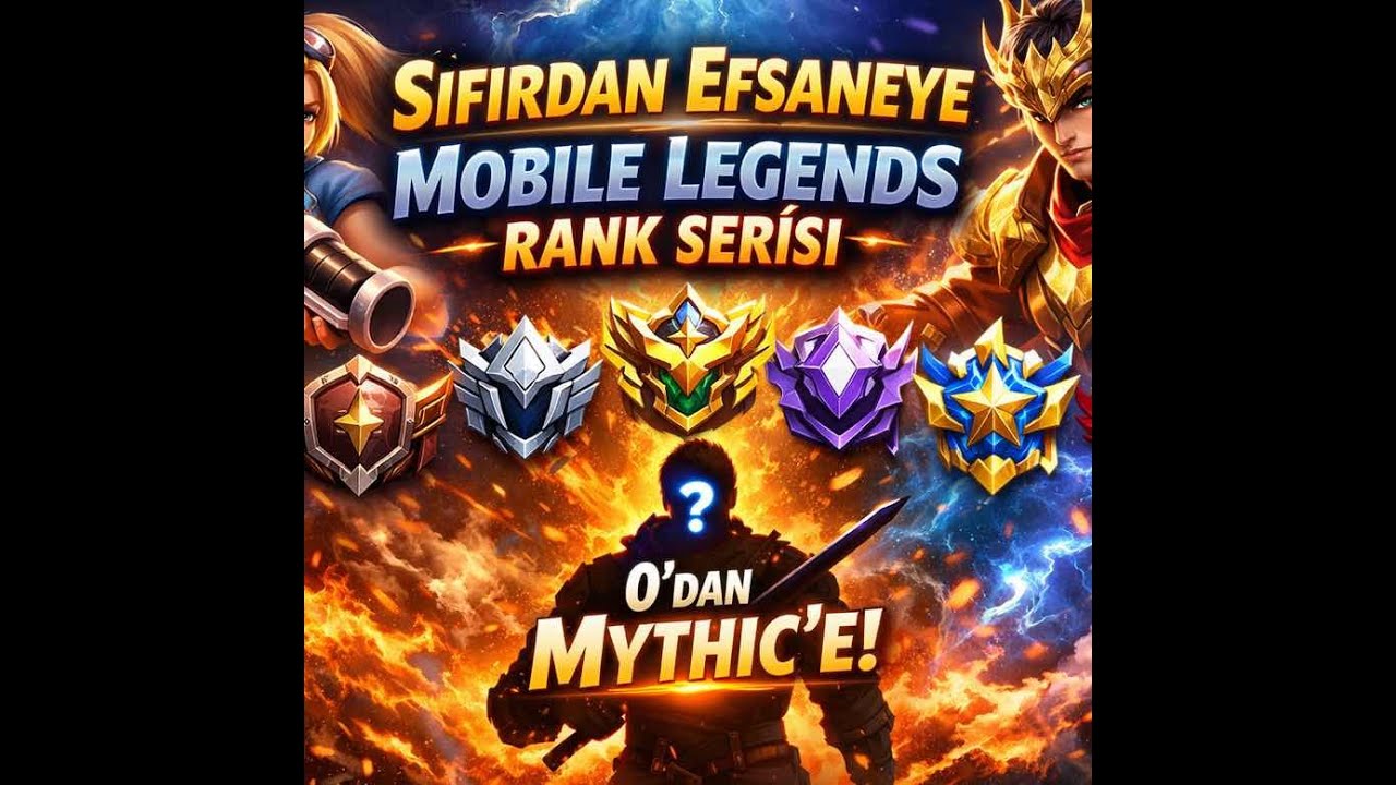 Mobile Legends Canlı Yayın 🔴 FC Konsolog Rank Kasma!