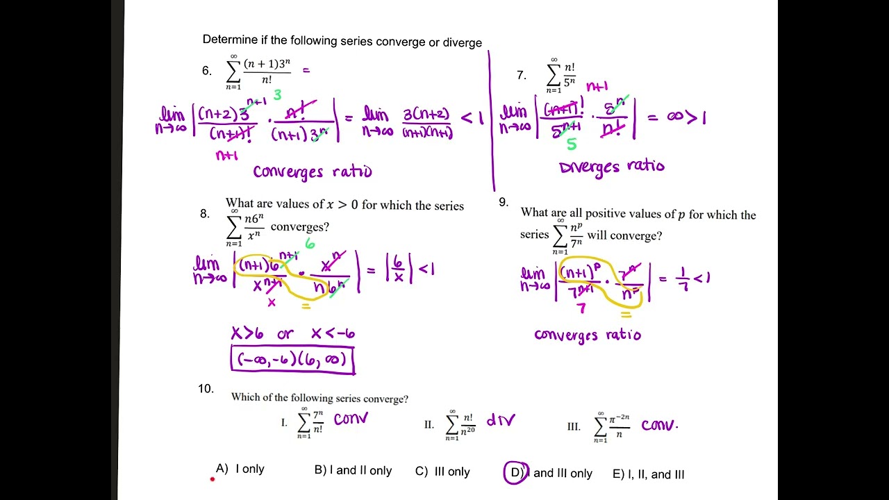 Ratio Test