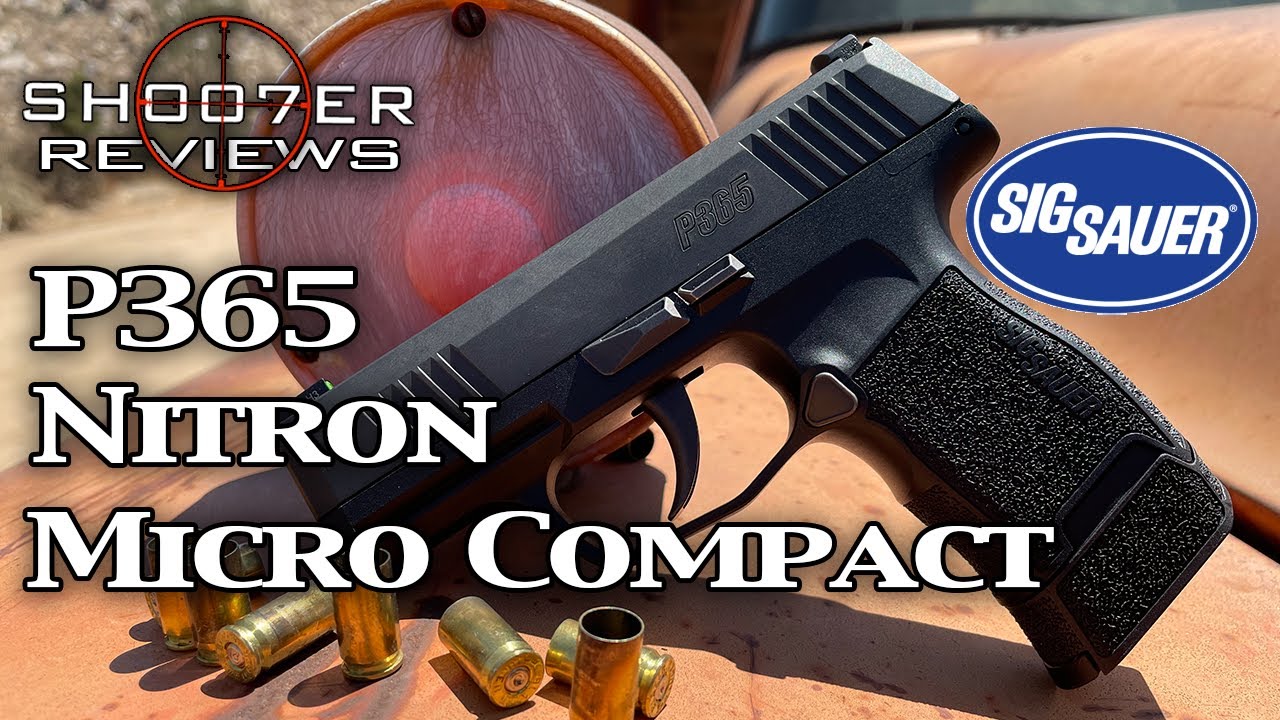 SIG SAUER P365 NITRON MICRO COMPACT 9MM — ЭТО НОВЫЙ ПУЛЕМЕТ — отзывы о SH007ER