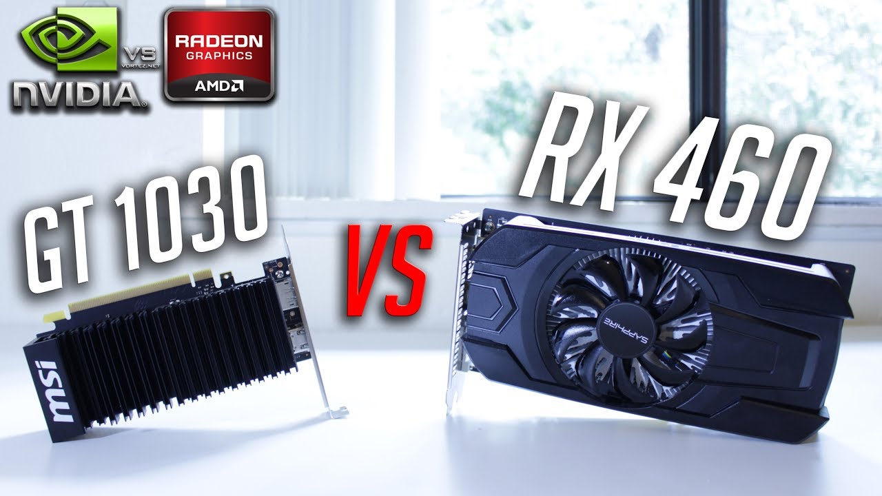 GT 1030 vs RX 460 | The $75 GPU Showdown!
