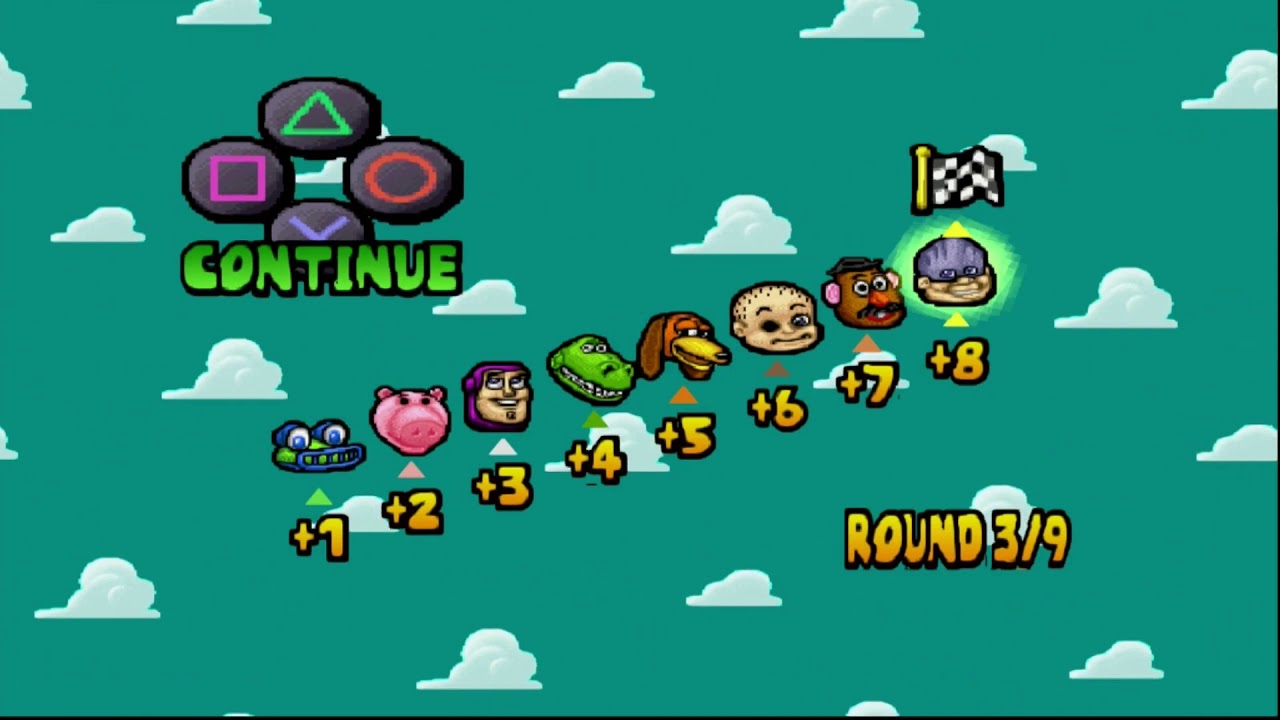 [PS1] Toy Story Racer - Race Tournament Challenge: Rocky's Rally Challenge - Rocky Gibraltar