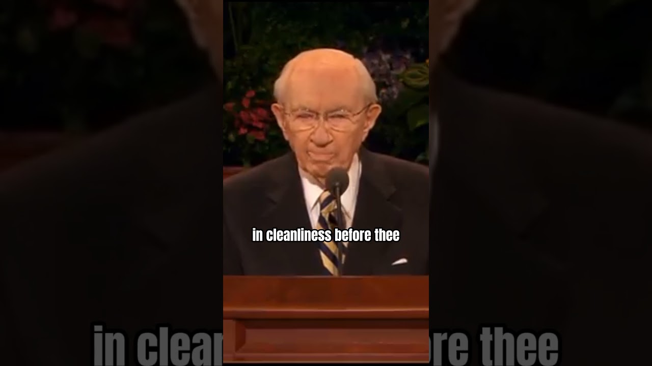 Caution to be Clean in Language and thought #generalconference #lds #health #words