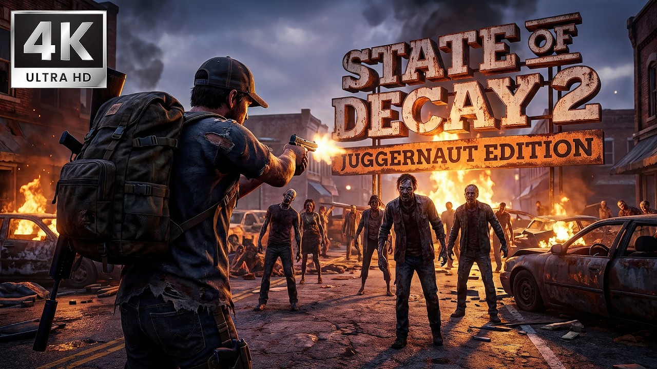 Первое прохождение ➤ STATE OF DECAY 2 : JUGGERNAUT EDITION ➤4K/60fps ➤ Прохождение 1