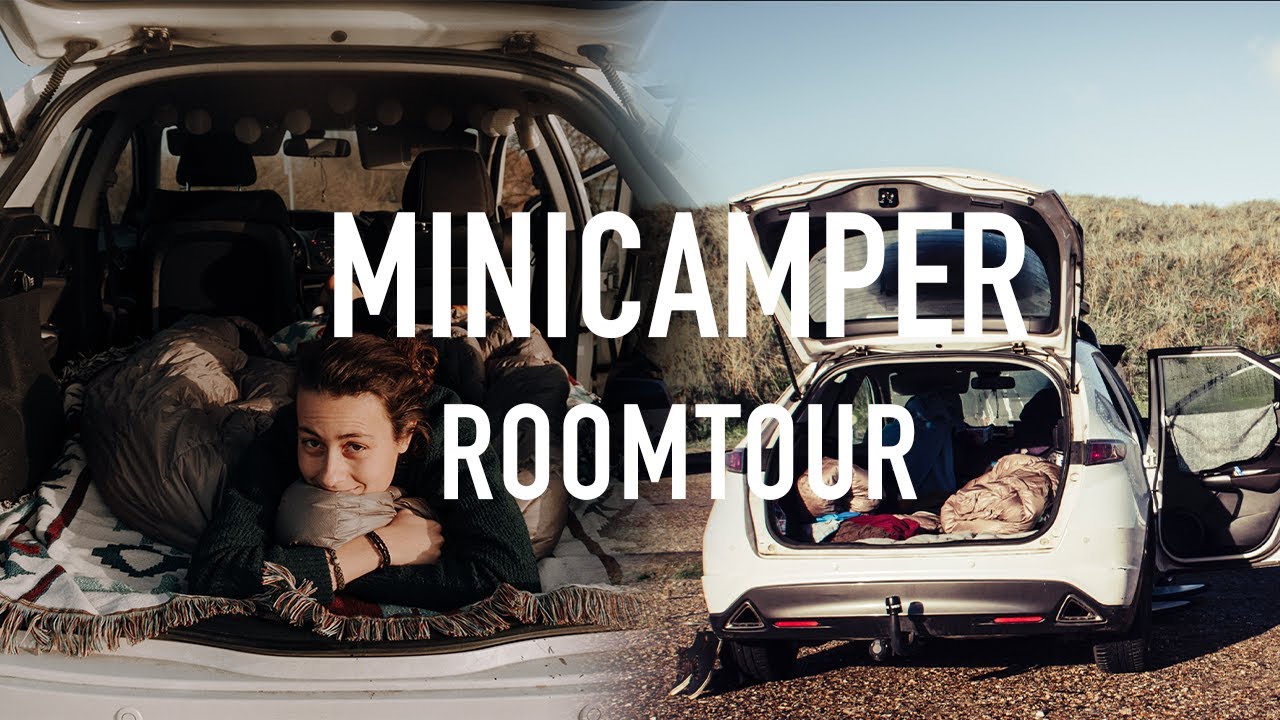 Minicamper I Honda Civic I DIY Minicamper Ausbau I Roomtour Mini Camper | Micro Camper Ausbau