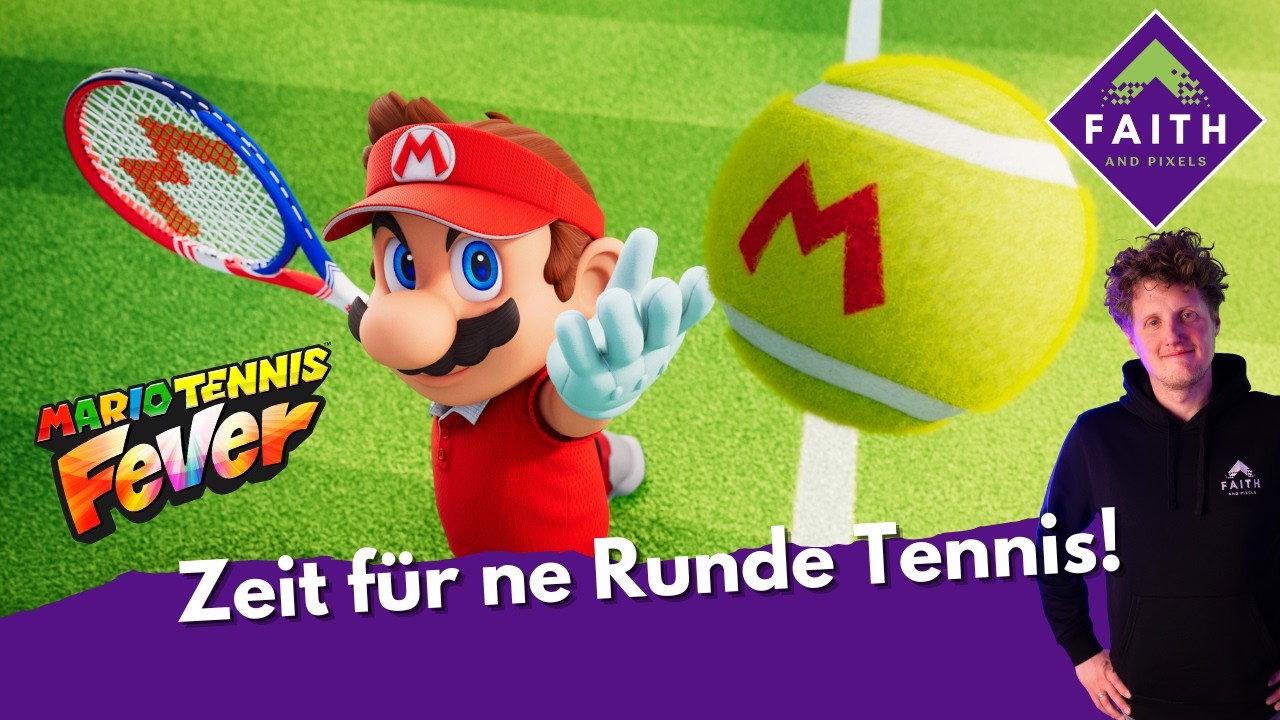 Wir spielen mit unseren Freunden von der NERCH eine Runde Tennis! [MARIO TENNIS FEVER]