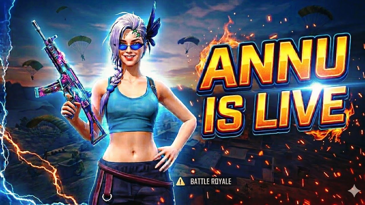 ANNU IS LIVE 🔴 #freefiremax
