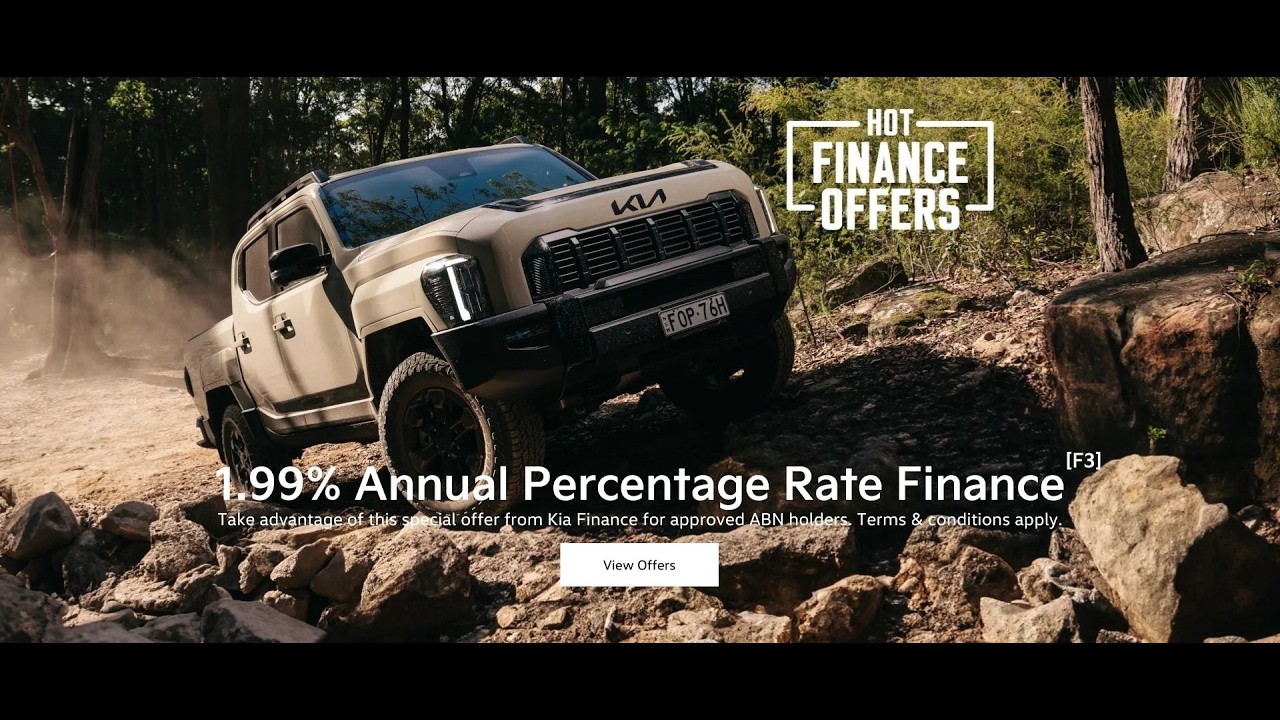 Kia Finance Tasman Offer | Alan Mance KIA
