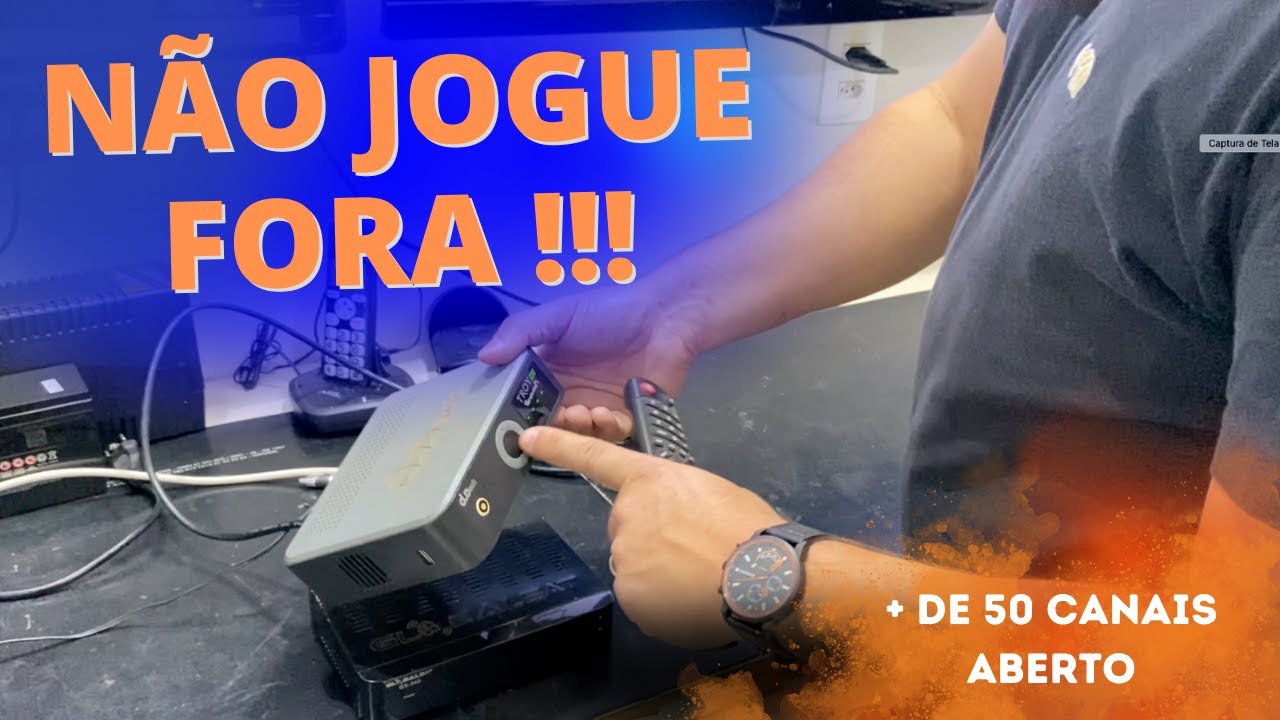 APARELHO ANTIGO DE ANTENA KU N&Atilde;O JOGUE FORA !!