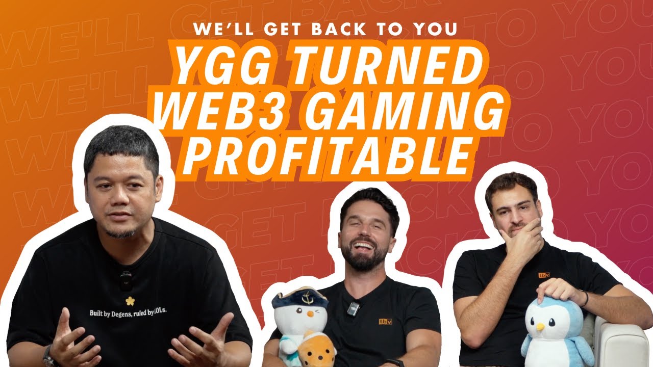How YGG Quietly Built a Profitable Web3 Game in 90 Days | We'll Get Back To You with Gabby Dizon