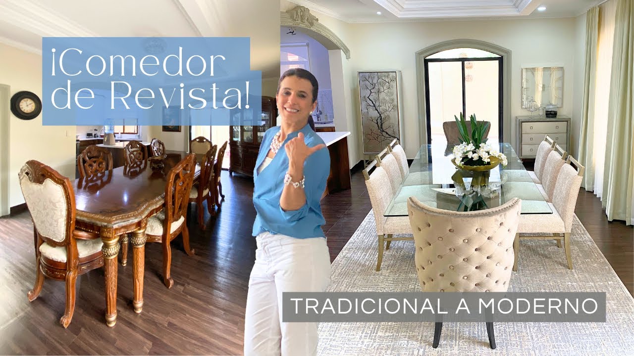 Comedor de Revista: Decoración Elegante y Moderno | Makeover