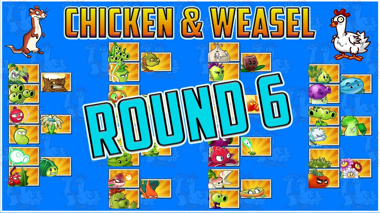 The Chicken & Weasel Tournament Level 6 - Plants vs Zombies 2 Epic Tournament