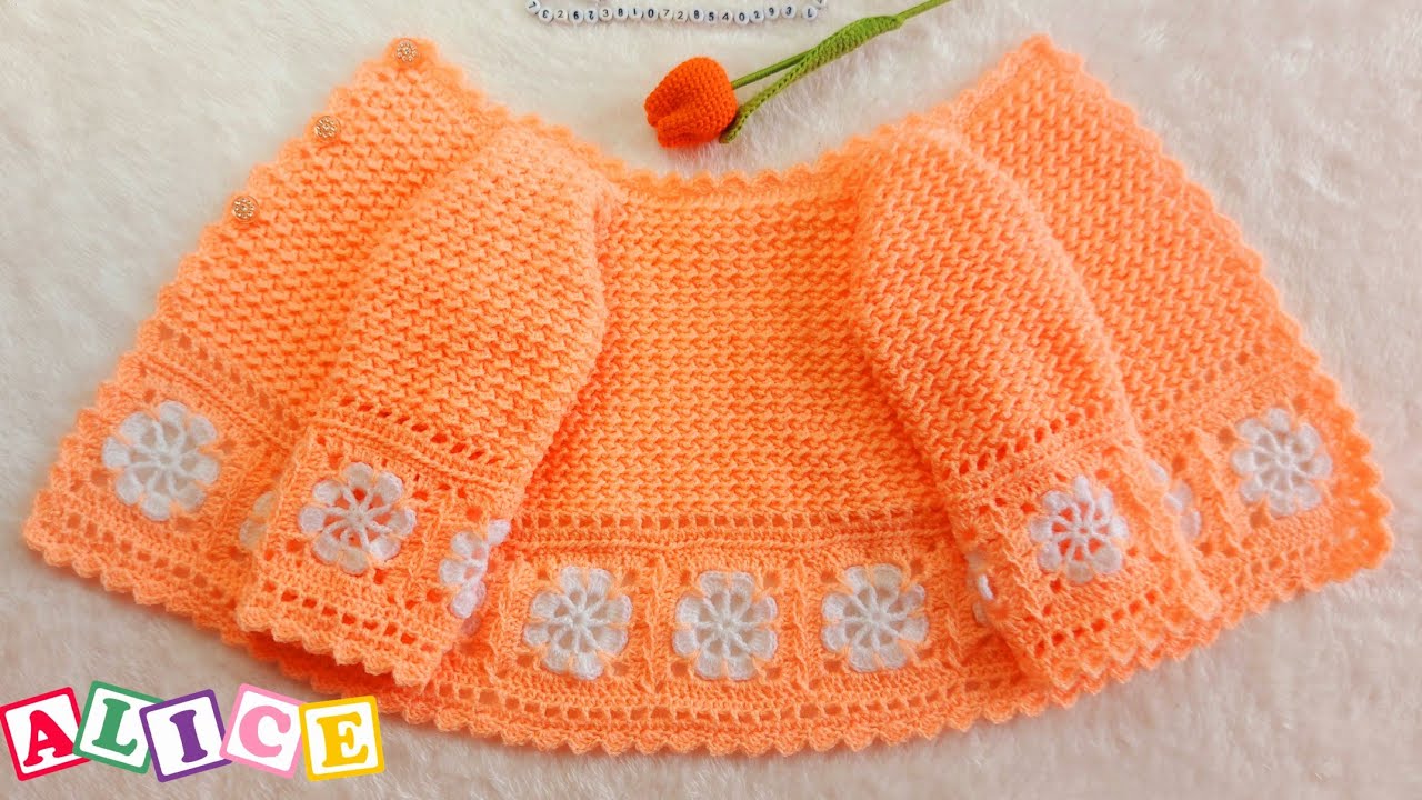 Chaqueta, campera a crochet