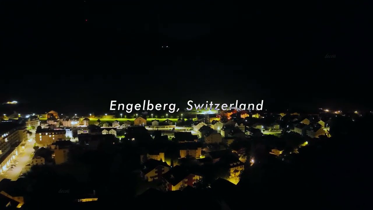 Engelberg Switzerland Timelapse compilation 4k DJI Osmo Pocket 3 | September 8, 2024