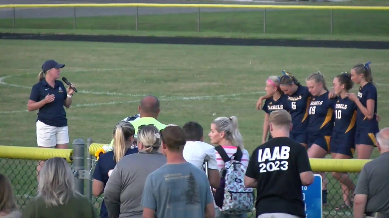 9-16-25 Varsity Girls Soccer, APW Rebels (Senior recognition) VS Oswego Bucs