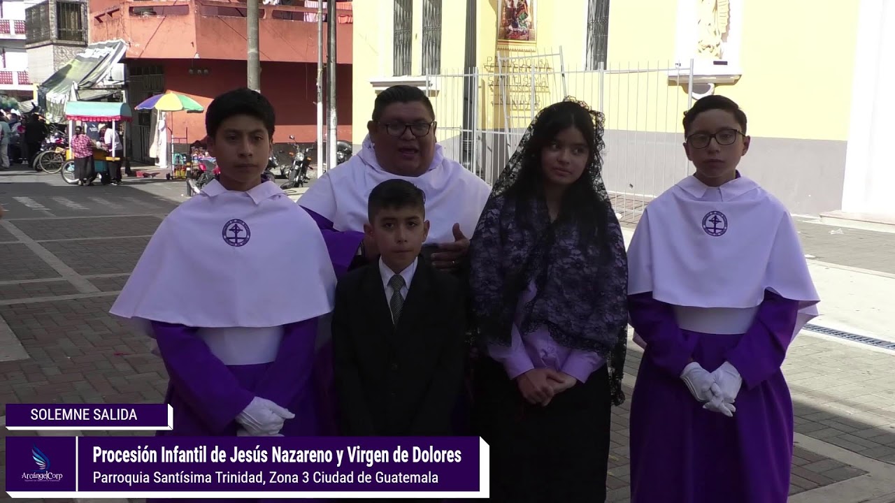 Salida Procesión Infantil Jesús Nazareno y Virgen de Dolores del Gallito