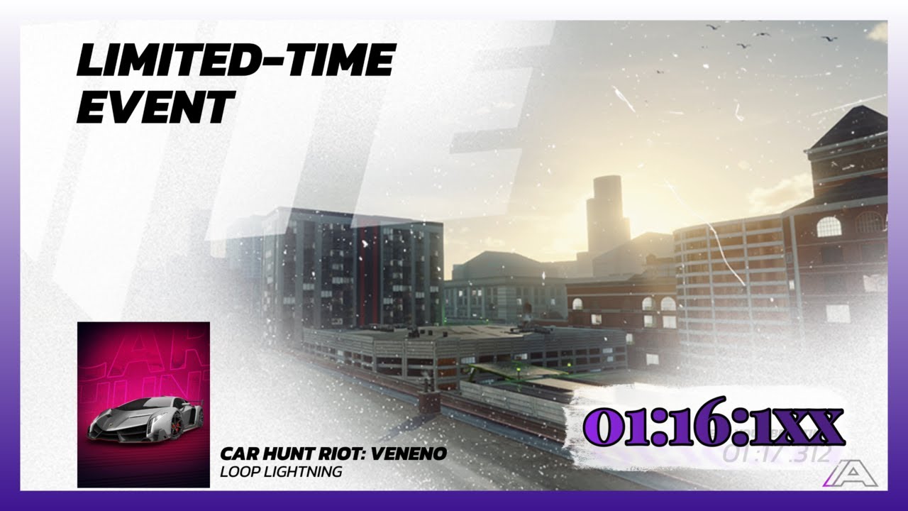 Asphalt 9 - Car Hunt Riot Veneno (Loop Lightning)