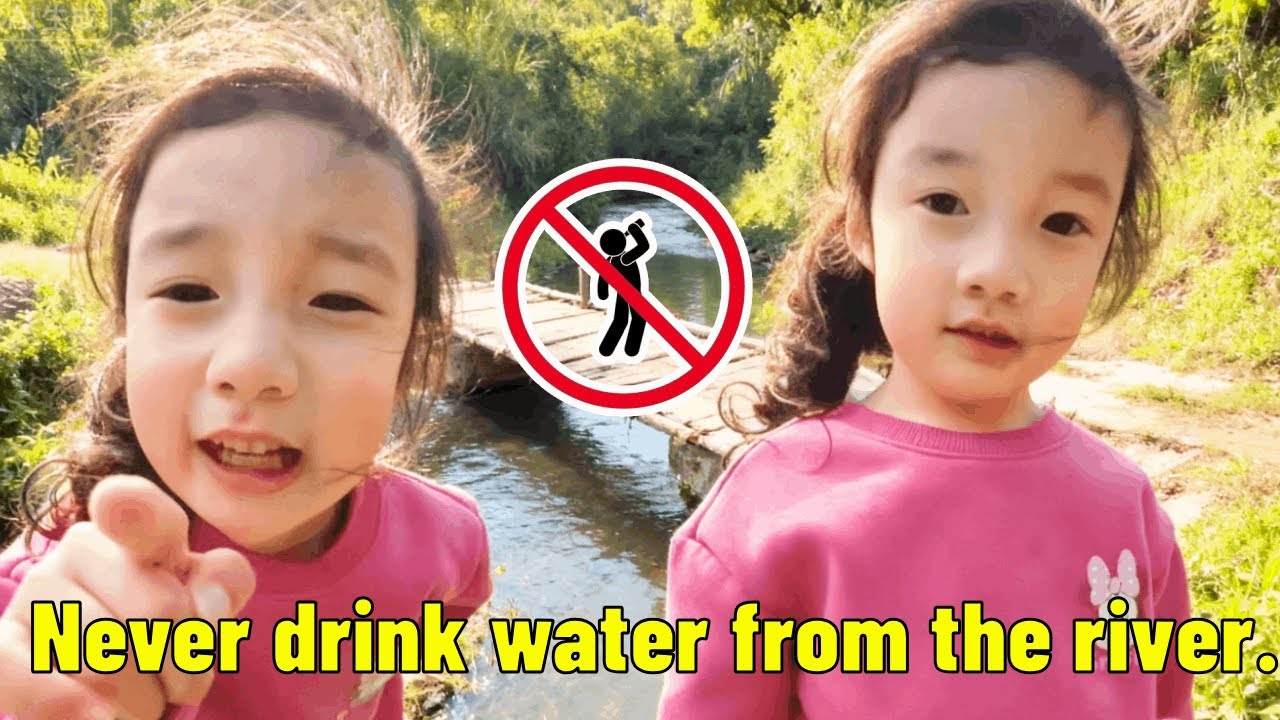 The Water In The River Has Bacteria, So Please Don't Drink It!