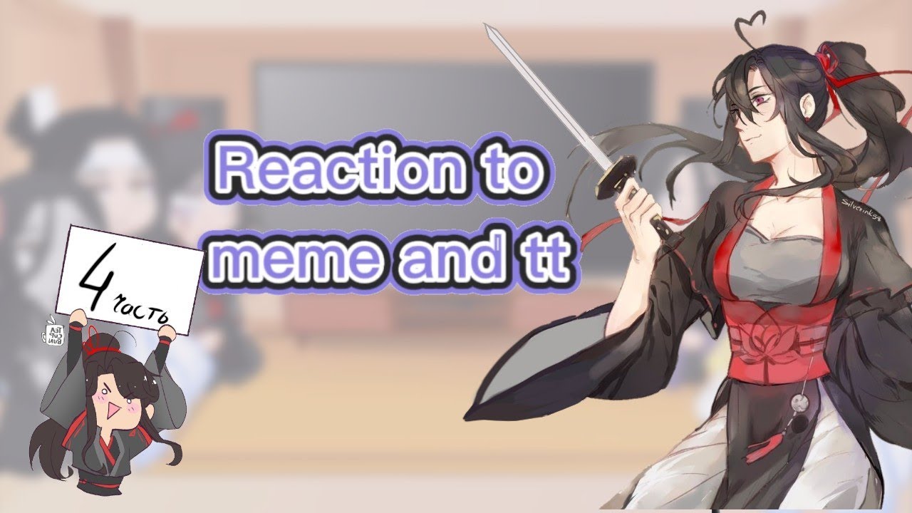 Реакция магистра на тт и meme |Gacha Club |