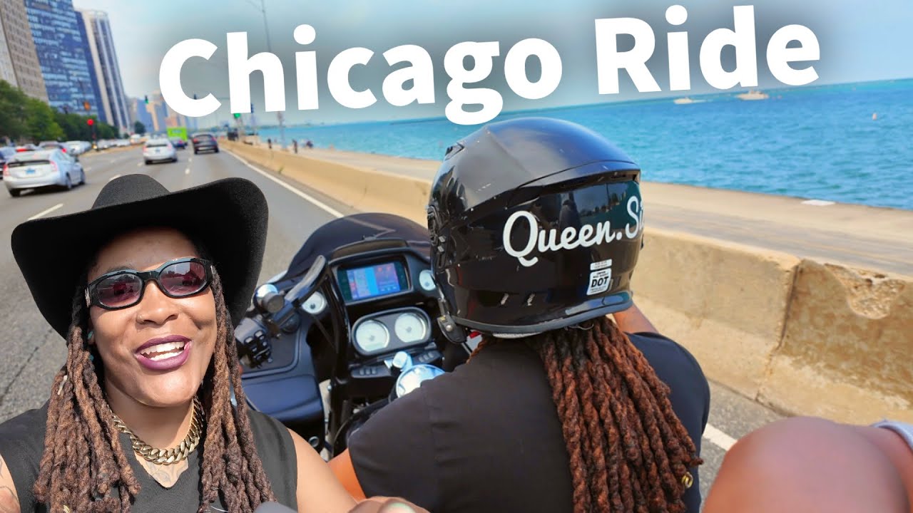 Take A Ride With Me Through Chicago | Harley-Davidson Road Glide Vlog