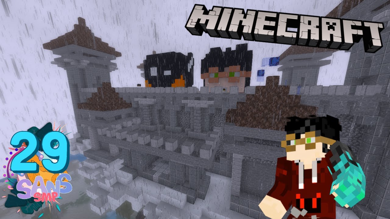 BENTENG di Atas AWAN!! #29 |SANS SMP| Minecraft Indonesia
