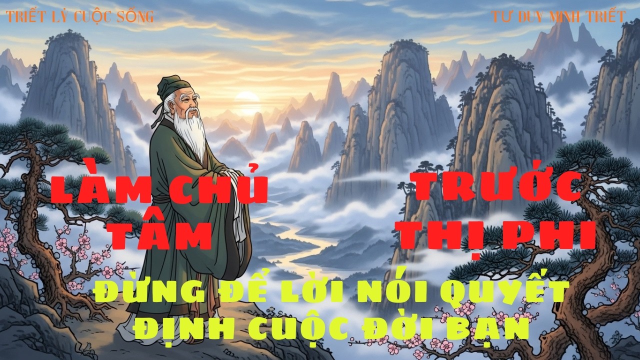 Sống Giữa Muôn Lời Khen Chê Mà Vẫn Bình An – Trí Tuệ Sâu Sắc Trong Cuộc Sống