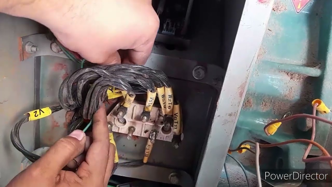 Stamford Alternator || Single phase To Three phase connection || 220 volt 400 Volt Setting || 15 Kva