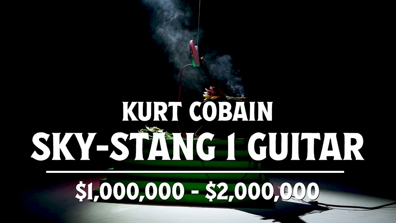 Kurt Cobain's | Sky Stang 1 Fender Guitar