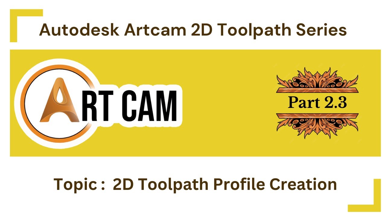 Учебное пособие по Artcam, часть 2.3 — Создание 2D-профиля траектории для обработки на станках с ...