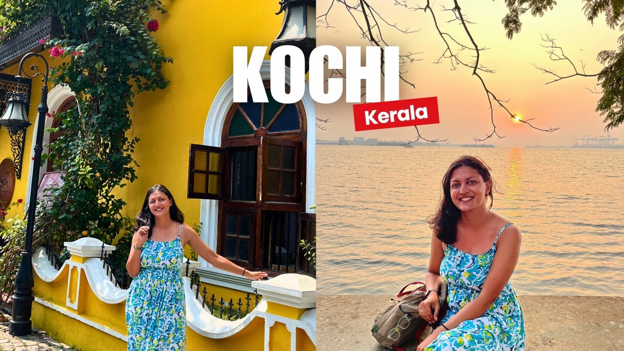 Kochi Things to do in 1 Day - Fort Kochi, Marine Drive, Water Metro | Kerala Vlog |Khushboo Vasudeva