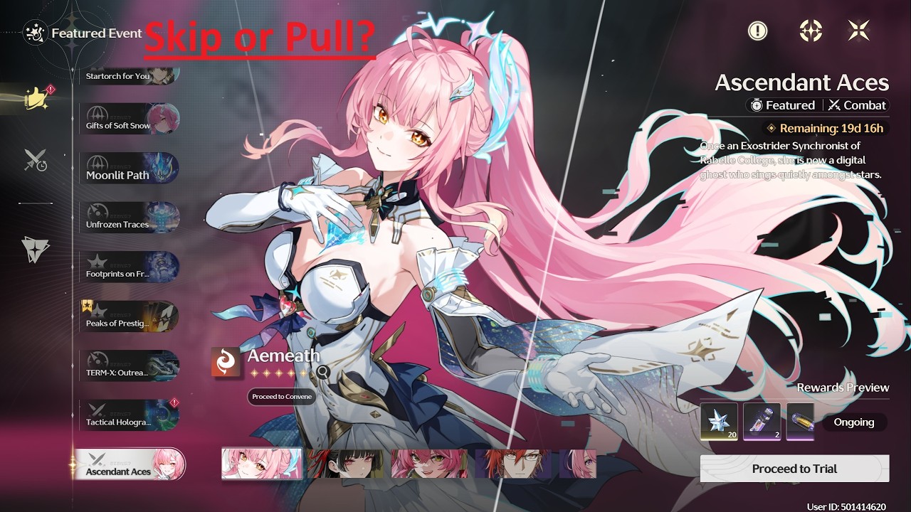 Skip or Pull Aemeath Plus Gacha Pull