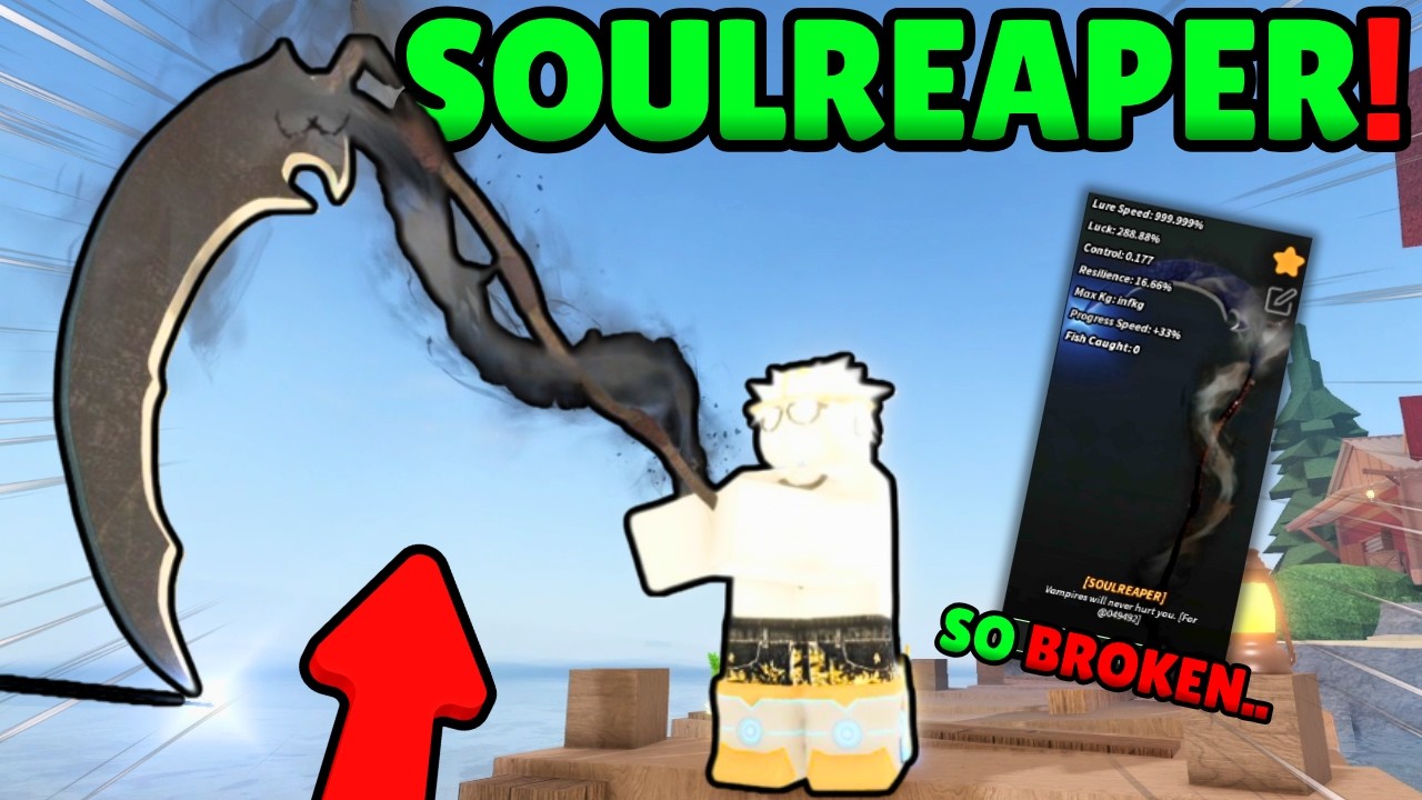 Obtaining SOULREAPER Developer Rod in Fisch! (BEST NEW ROD?)