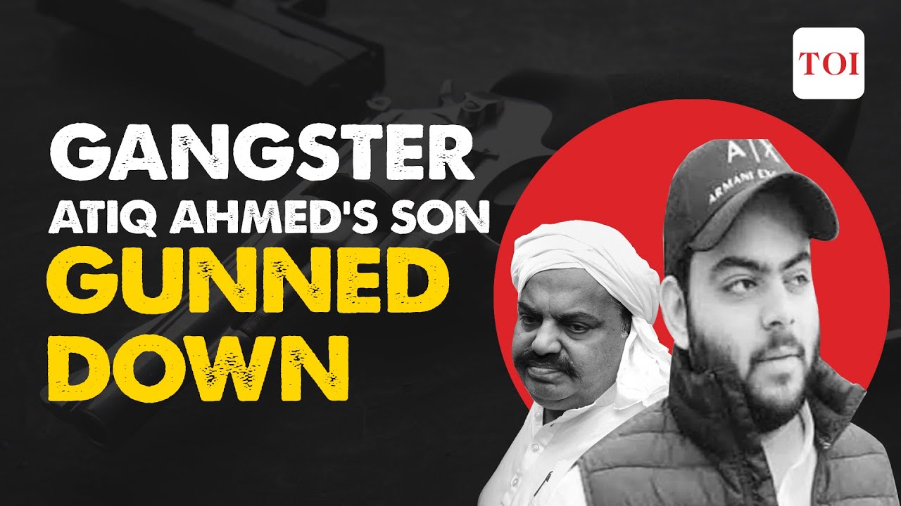 UP Police STF Guns Down Gangster Atiq Ahmad's Wanted Son With Rs 5 Lakh Reward!