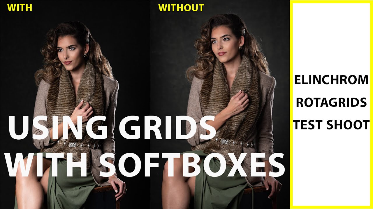 Elinchrom Rotagrids for Softboxes Test Shoot