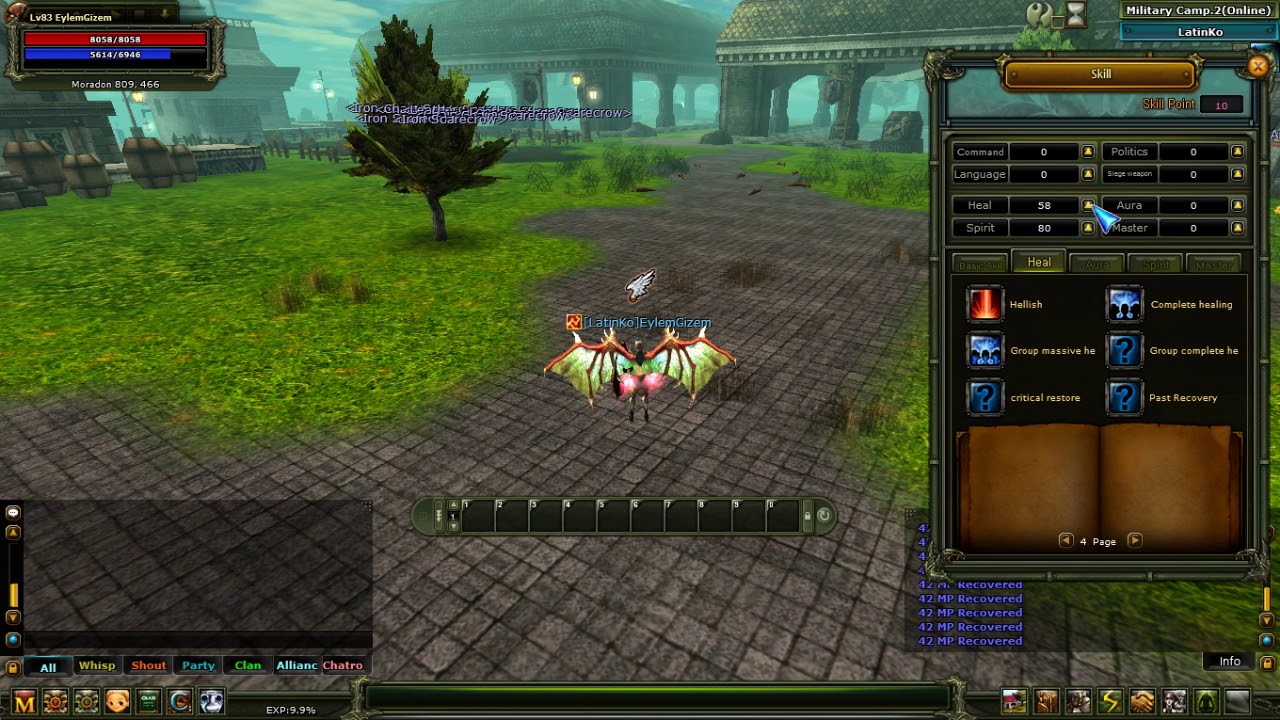 LatinKO Priest Db ! BARRA SKILLS