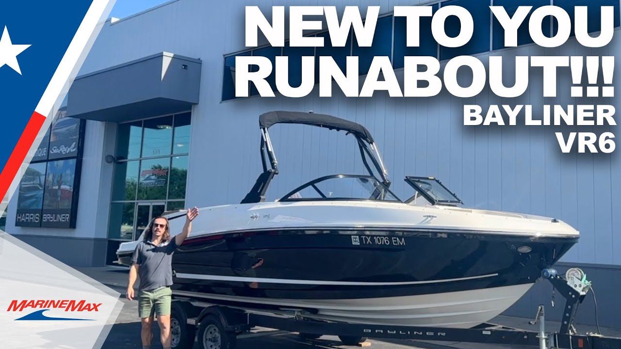 Like new 2019 Bayliner VR6 | MarineMax Sail and Ski