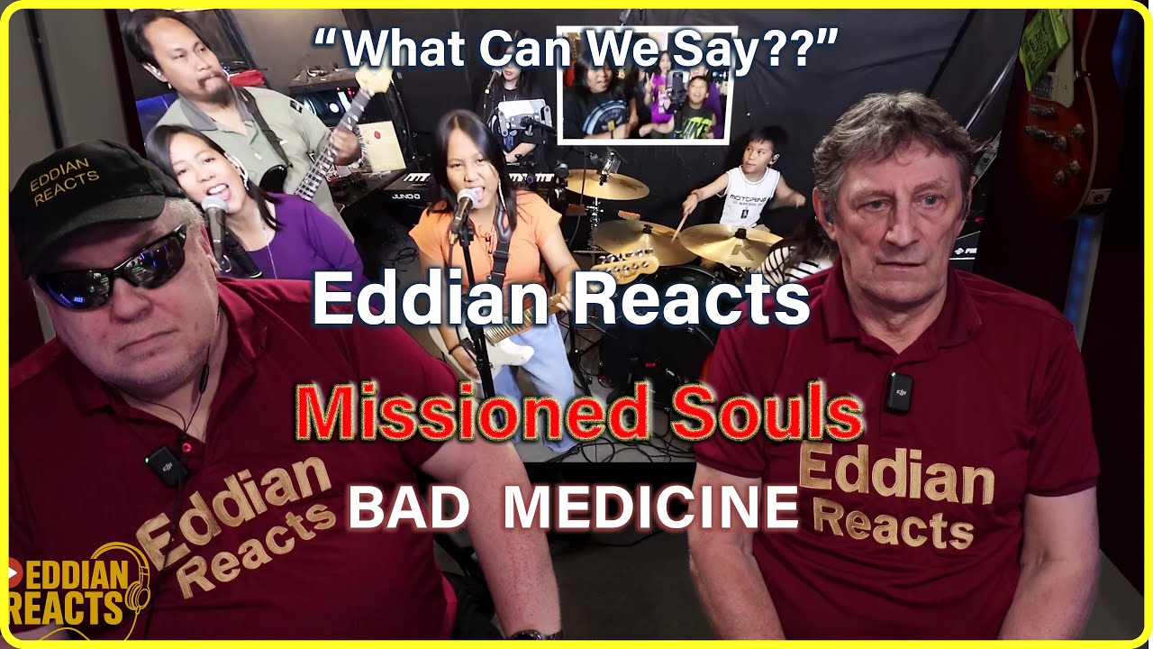 Eddian Reacts Missioned Souls   family band BAD  MEDICINE by Bon Jovi