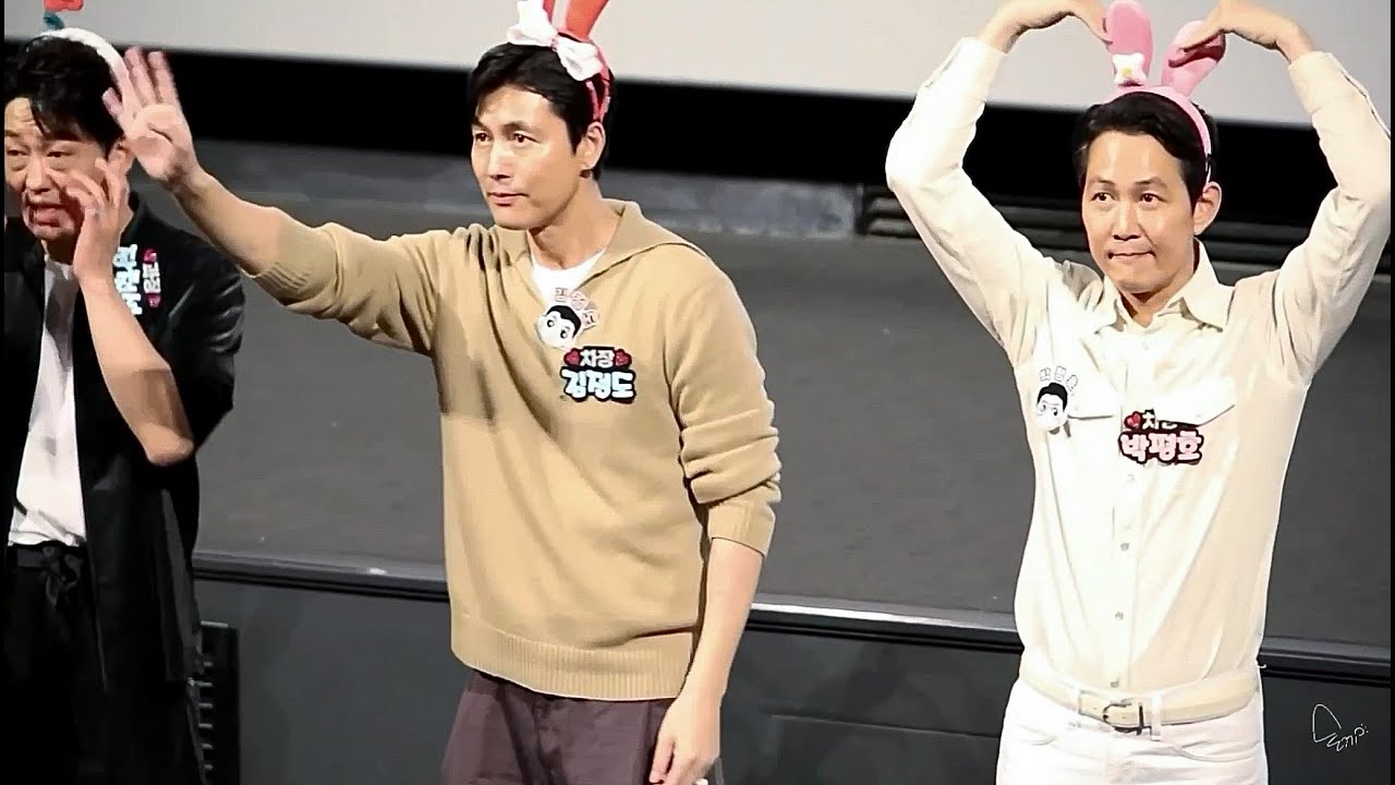 220828 영화 헌트 HUNT CGV 용산아이파크몰 4관 15:20 종영시 무대인사(이정재, 정우성, 허성태, 정만식)
