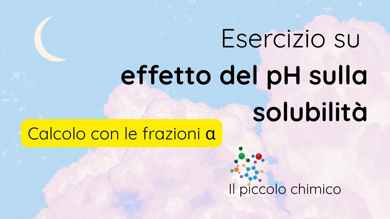 Effetto del pH sulla solubilità (fosfato di calcio) - Esercizi di Chimica Analitica 🧪