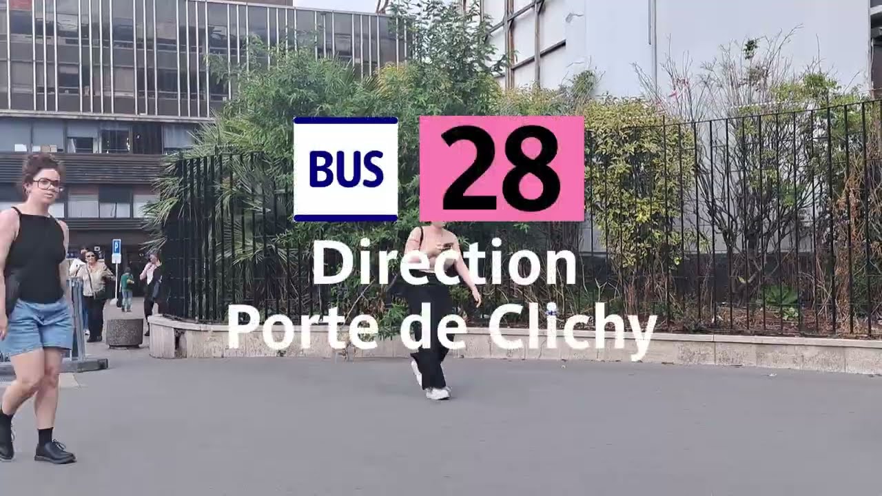[RATP] Timelapse Bus 28