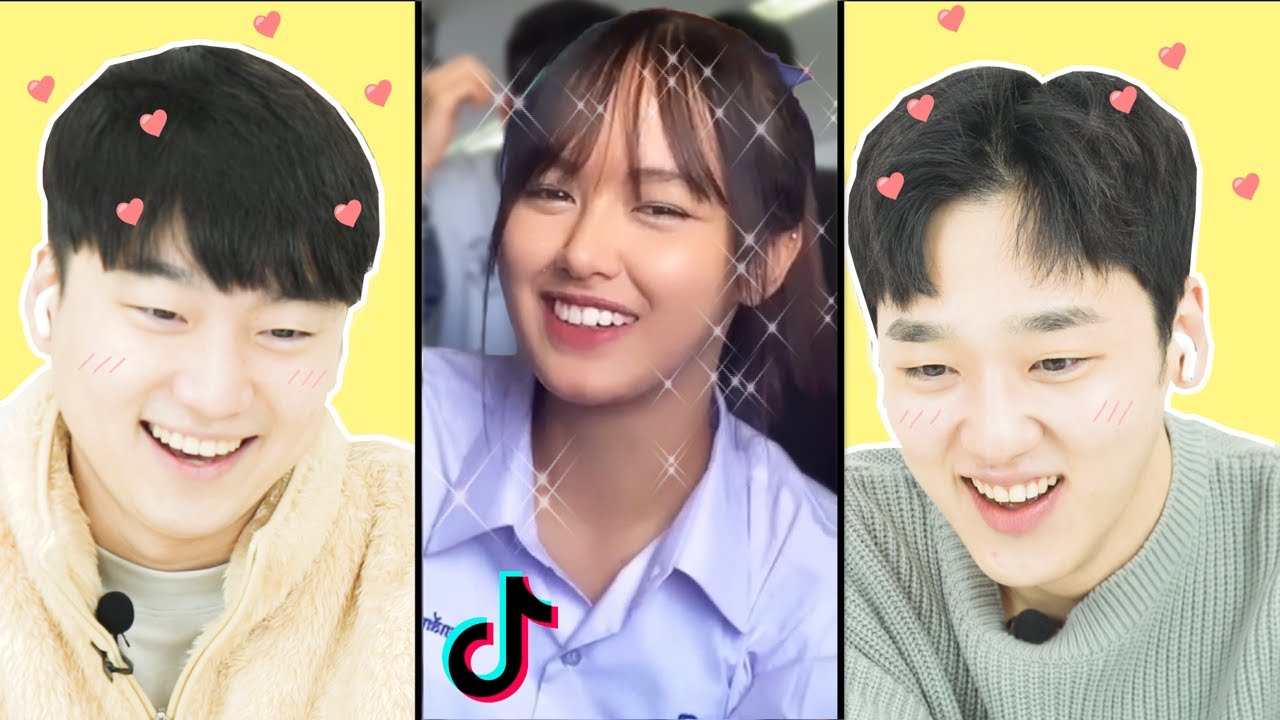 ปฏิกิริยาน่าตกใจของผู้ชายเกาหลีที่เห็นนักเรียนหญิงไทยเป็นครั้งแรก ㅣ Thailand tiktok reaction