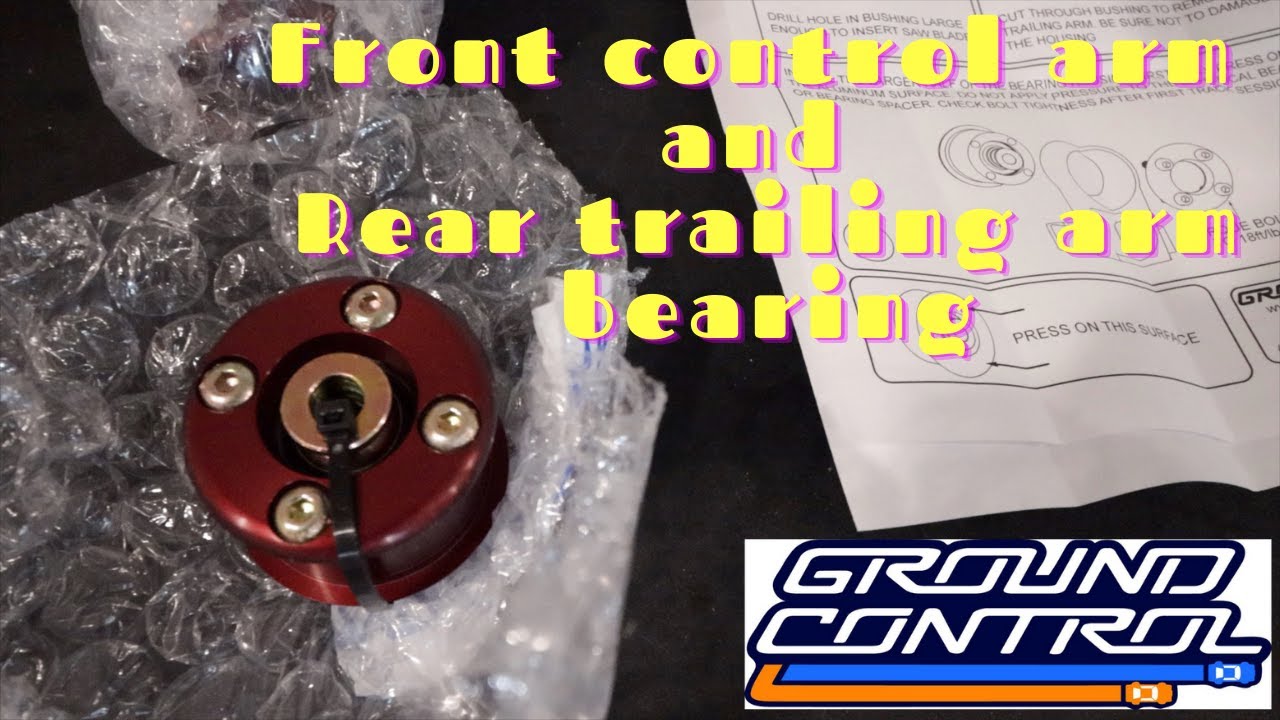 E36 M3 | Ground Control | Front Control Arm & Rear Trailing Arm Bearing Install