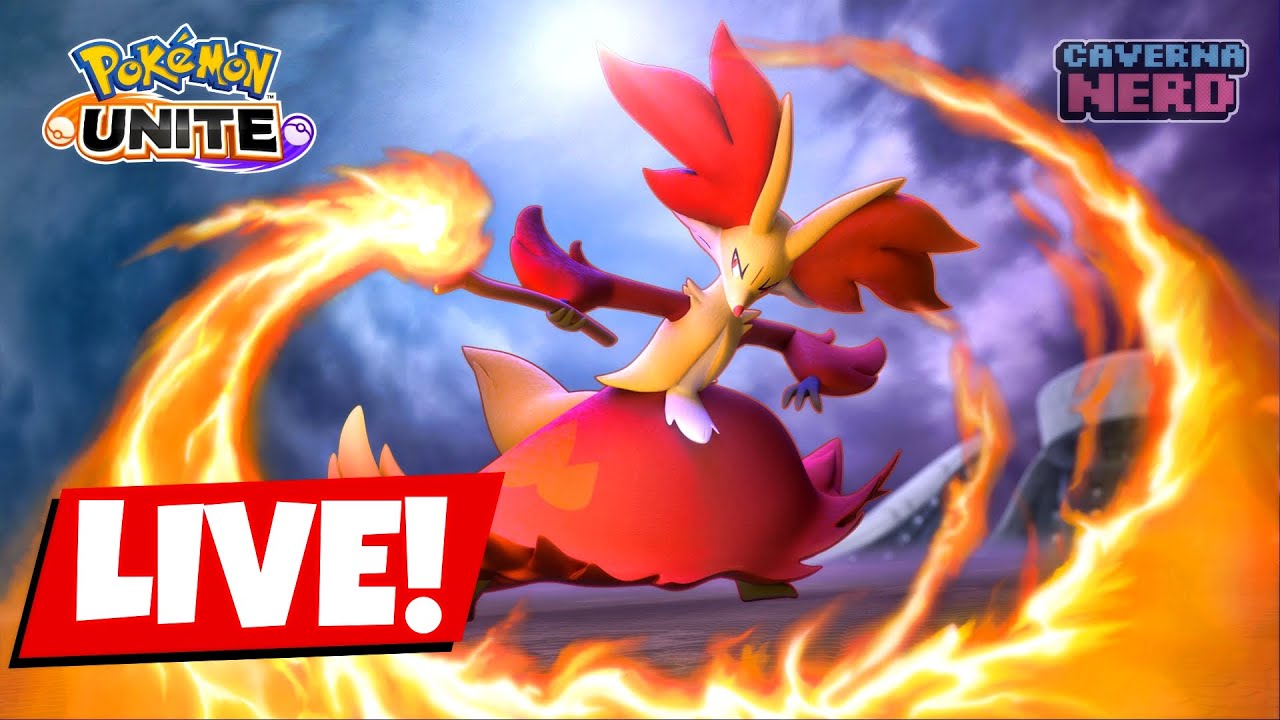POKÉMON UNITE + SORTEIO AO VIVO!